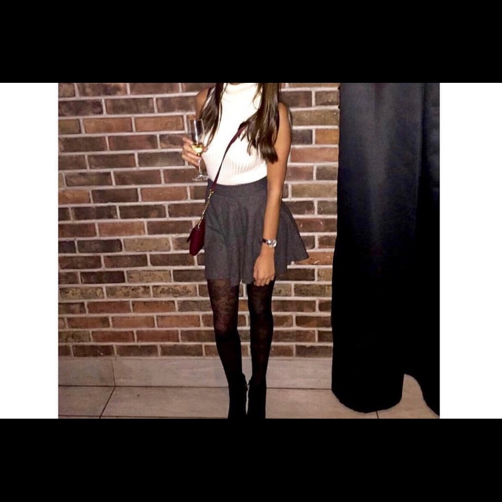 Abercrombie white turtle neck sweater